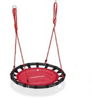 Relaxdays Nestschaukel 80 cm rot
