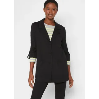 bonprix Blazer Schwarz XL