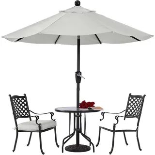 luxuskollektion Sonnenschirm Ø 230 cm Beige