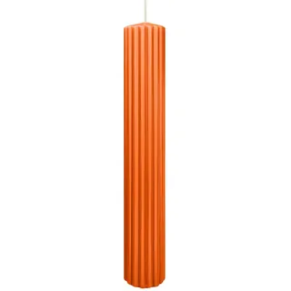 Wiedemann Kerzen Rillen Kerzen 300 x Ø 45 mm 4 St. Orange/Aprikose