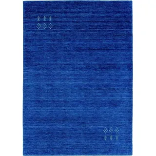 Rug Studios Teppich MARAND SONDERMAß, Rechteckig, Höhe: 16 mm, Handgewebt, 300 x 300 cm, Blau blau 300 cm x 300 cm x 16 mm