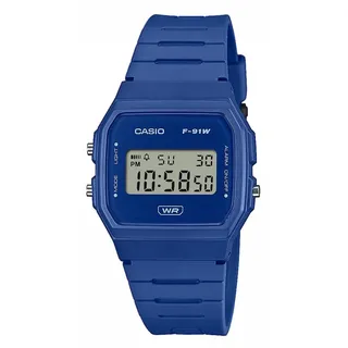 Casio Digital Collection F-91WB-2A1EF Resin 35 mm