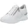 RIEKER Damen Gr 41 silber Leder Lederimitat Schuhe