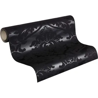 A.S. Création Vliestapete Black & White 0,53 x 10 m 552631 Schwarz/Grau/Weiß