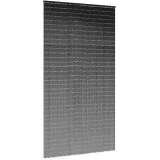 vidaXL Insekten-Türvorhang 120 x 220 cm Dunkelgrau