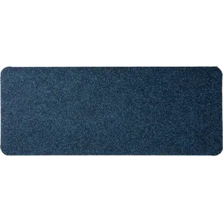 ANRO Schuhparkplatz Fußmatte rutschfest Fußabtreter Schmutzfangmatte Indoor Sauberlaufmatte schmal Abtropfmatte für Eingang Uni Blau 30 x 75 cm