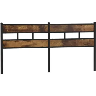 vidaXL Kopfteil Räuchereiche 180 cm
