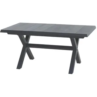 Siena Garden Sincro Ausziehtisch 200 x 90 x 77 cm Grau