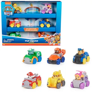 Spin Master Pup Squad Racers Fahrzeug Set 6-teiliges Geschenkset 6 cm
