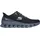 Herren Black Knit / Charcoal PU 43