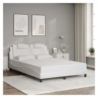 vidaXL Viana 120 x 200 cm Weiß