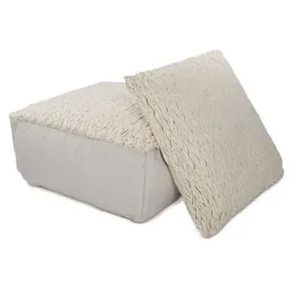 Kayoom Sitzkissen Shaun 310 80 x 80 cm in grau | Gr.: onesize