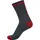 Elite Indoor Socken kurz Ebony/Flame Scarlet 27-30