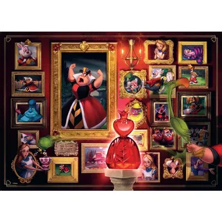 Ravensburger Puzzle 12000038 - Disney Villainous Herzkönigin - 1000 Teile Puzzle für Erwachsene und Kinder ab 14 Jahren, Disney Puzzle, Disney Geschenke