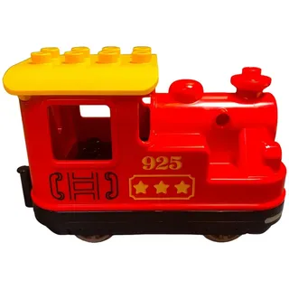 LEGO® Spielbausteine LEGO® DUPLO® Eisenbahn Lokomotive Rot - 10874 NEU! Menge 1x, (Creativ-Set, 1 St), Made in Europe bunt