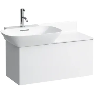 Laufen Waschtischunterschrank 2 Auszüge 77 x 42,5 x 35,5 cm Weiß Matt