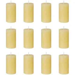 Butlers Stumpenkerze, Gelb, Paraffin, 13 cm, Dekoration, Kerzen & Zubehör, Stumpenkerzen