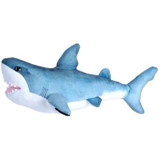 Wild Republic 23414 Living Ocean Mini Weißer Hai White Shark ca 30cm Plüsch