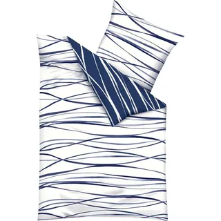KAEPPEL Motion Mako-Satin marine 155 x 220 cm + 80 x 80 cm