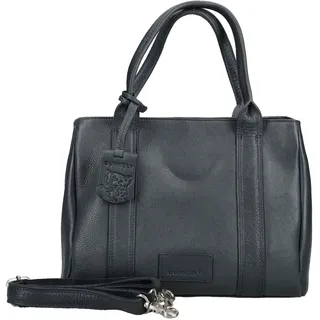 Burkely Henkeltasche Leder Blue