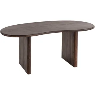 FineBuy Schreibtisch 180 cm Akazie