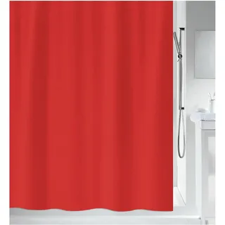 Spirella Duschvorhang Primo 180 x 180 cm rot