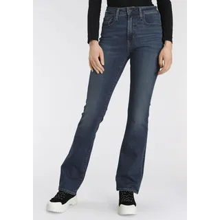 Levi's 725 High Rise Bootcut Jeans Blue Wave Dark 27 32