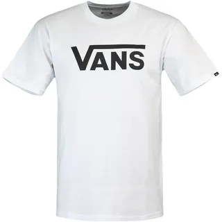 Vans Classic T-Shirt Herren (XL, White/Black) - XL