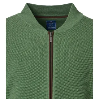 Redmond Cardigan Zipper 627 (1-tlg) grün 4XL