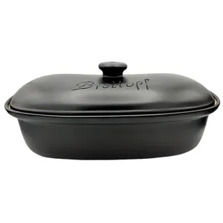Keramik Brottopf XL (schwarz) 40,5 x 25 x 18 cm aus Westerwälder Steinzeug