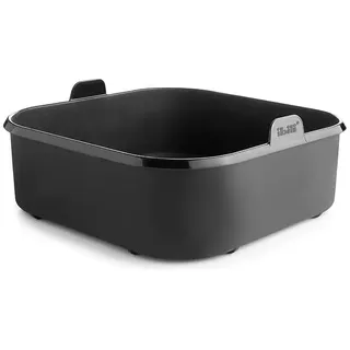 Ibili Heißluftfritteusen-Backform in Schwarz in Schwarz - (B)20 x (H)20 x (T)7 cm