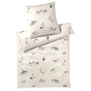 ELEGANTE Sketch Tiere Beige 155 x 220 cm + 80 x 80 cm