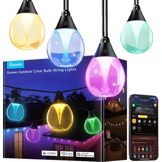 Govee LED Lichterkette 15 m Schwarz