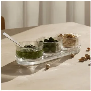 Stelton Pilastro Tapas Set Transparent 4-tlg.