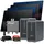 2000 W inkl. 4,48 kWh Speicher + 4 x 500 W N-Typ Glas-Glas Bifacial Module