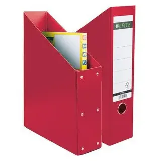 Leitz Stehsammler 2423-00-25 rot Karton, DIN A4, 1 St.
