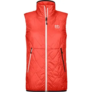 Ortovox Damen Swisswool Piz Vial Weste (Größe L, pink)