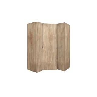 WIMEX Drehtürenschrank Multiraumkonzept 95 x 185 x 95 cm Holzoptik