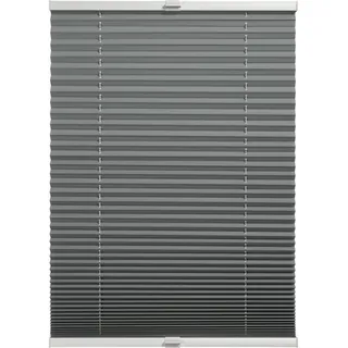 Schöner Wohnen Thermo-Plissee Ella 80 x 130 cm grau