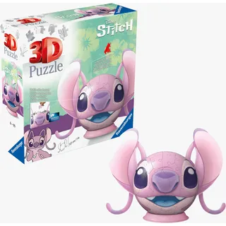 Ravensburger 3D Puzzle-Ball Disney Stitch - Angel