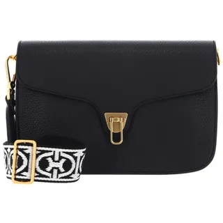 Coccinelle Beat Soft Clutch Tasche Leder 23.5 cm schwarz