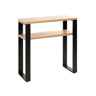 HAKU Möbel Konsolentisch schwarz, braun 70,0 x 28,0 x 75,0 cm