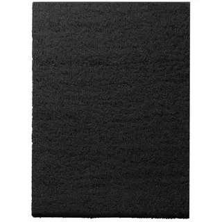 Hochflorteppich Barcelona  (Schwarz, 250 x 66 cm, 100 % Polypropylen)