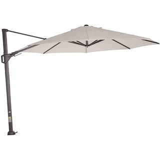Siena Garden Ampelschirm Sunset N+ anthrazit/Stone Ø 350cm