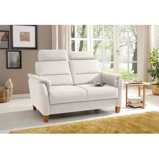 Home Affaire 2-Sitzer HOME AFFAIRE "Palmera, B: 149 cm", beige (natur), B:149cm H:89cm T:89cm, 100% Polyester;Struktur (100% Polyester);Luxus-Microfaser in Lederoptik (100% Polyester), Sofas, mit Federkern