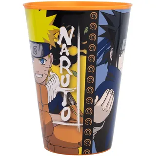 Stor Naruto Kinderbecher 260ml aus Kunststoff - Wiederverwendbar, Bruchsicher, BPA-Frei - Idealer Trinkbecher für Kinder zu Hause und Schule