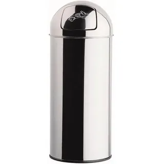 CEP Push-Mülleimer 45 l Silber