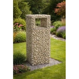 Estexo Gabione Gabionen Säule 50 x 50 x 150 cm
