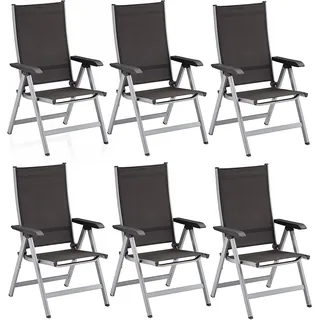 Kettler Basic Plus Klappsessel - 6er Set