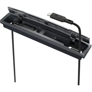 Spigen, Auto Innenraum Zubehör, Tesla Cable Organizer Station - black - Tesla Model Y/3